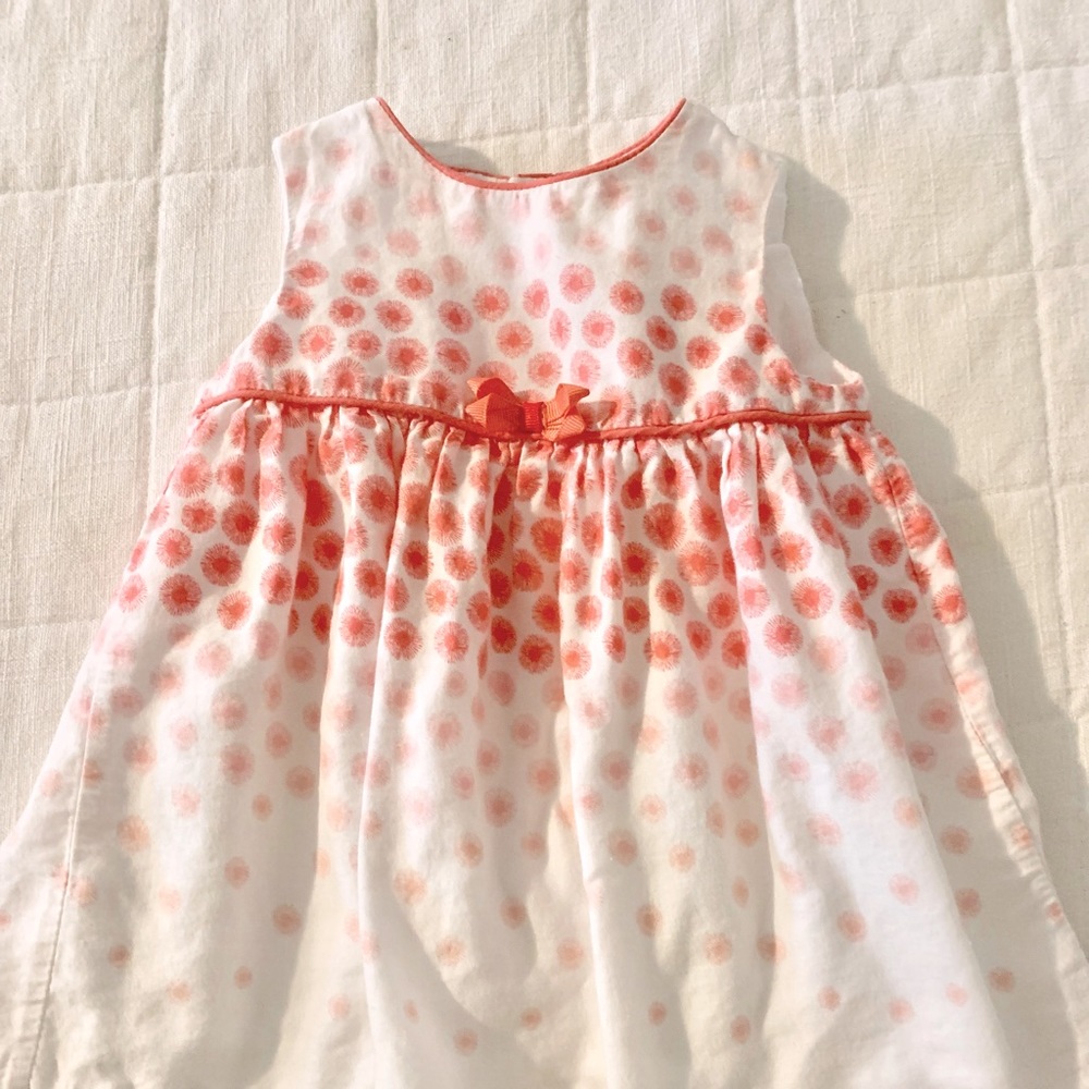 Mayoral peach baby dress